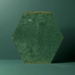 Verona Forest Green Hexagon Wall Tiles - Metro Tiles