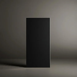 Metro Black Matt Flat 10x20cm Tiles - Metro Tiles