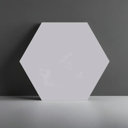 Hexagon Grey Matt Floor And Wall Tiles 23x27cm - Metro Tiles