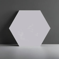 Hexagon Grey Matt Floor And Wall Tiles 23x27cm - Metro Tiles