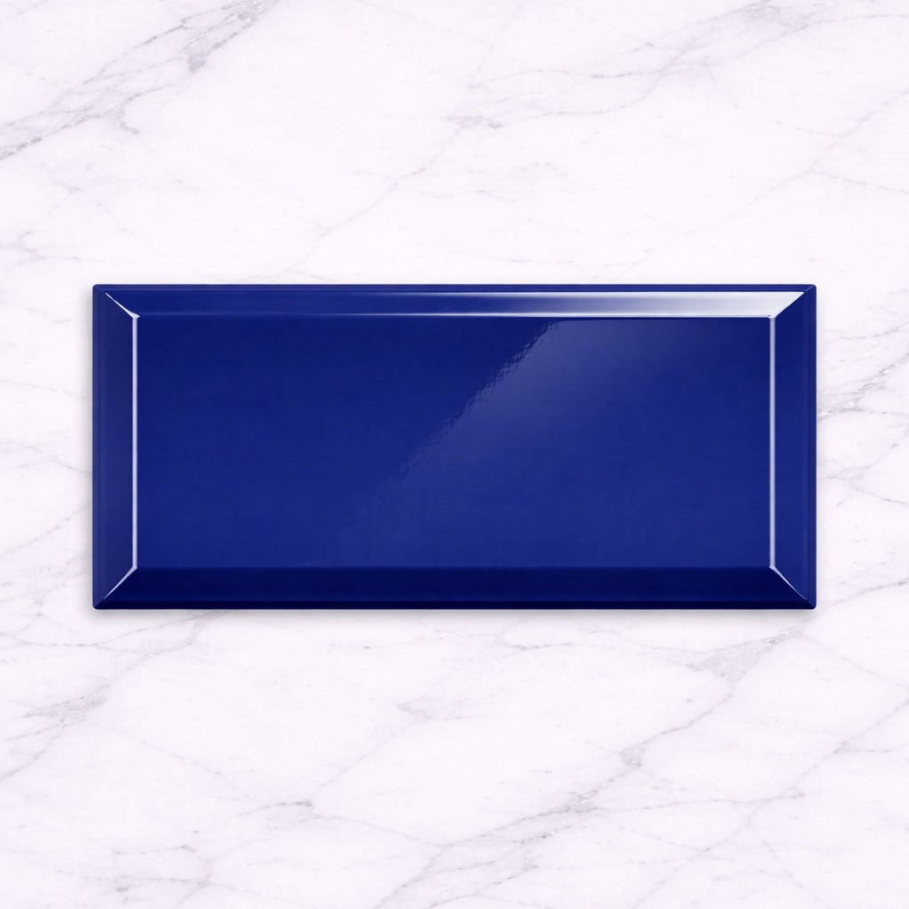 Metro Cobalt Blue Tiles 10x20cm