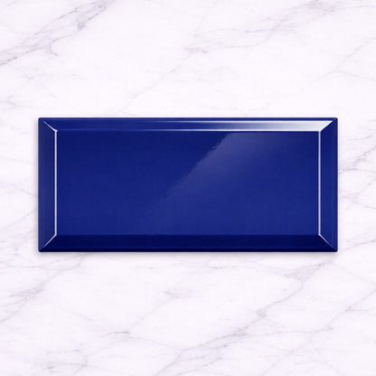 Metro Cobalt Blue Tiles 10x20cm