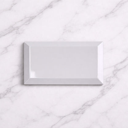 Metro Light Grey Gloss 10x20cm