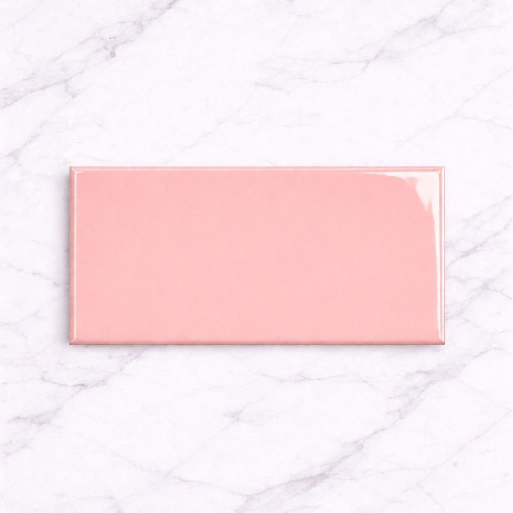 Metro Pink Flat Gloss 10x20cm