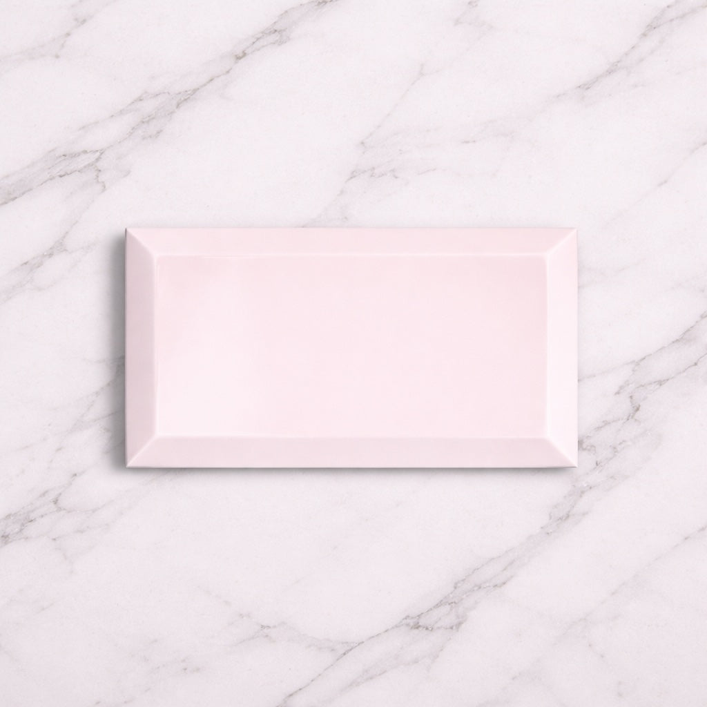 Metro Baby Pink Gloss 10x20cm