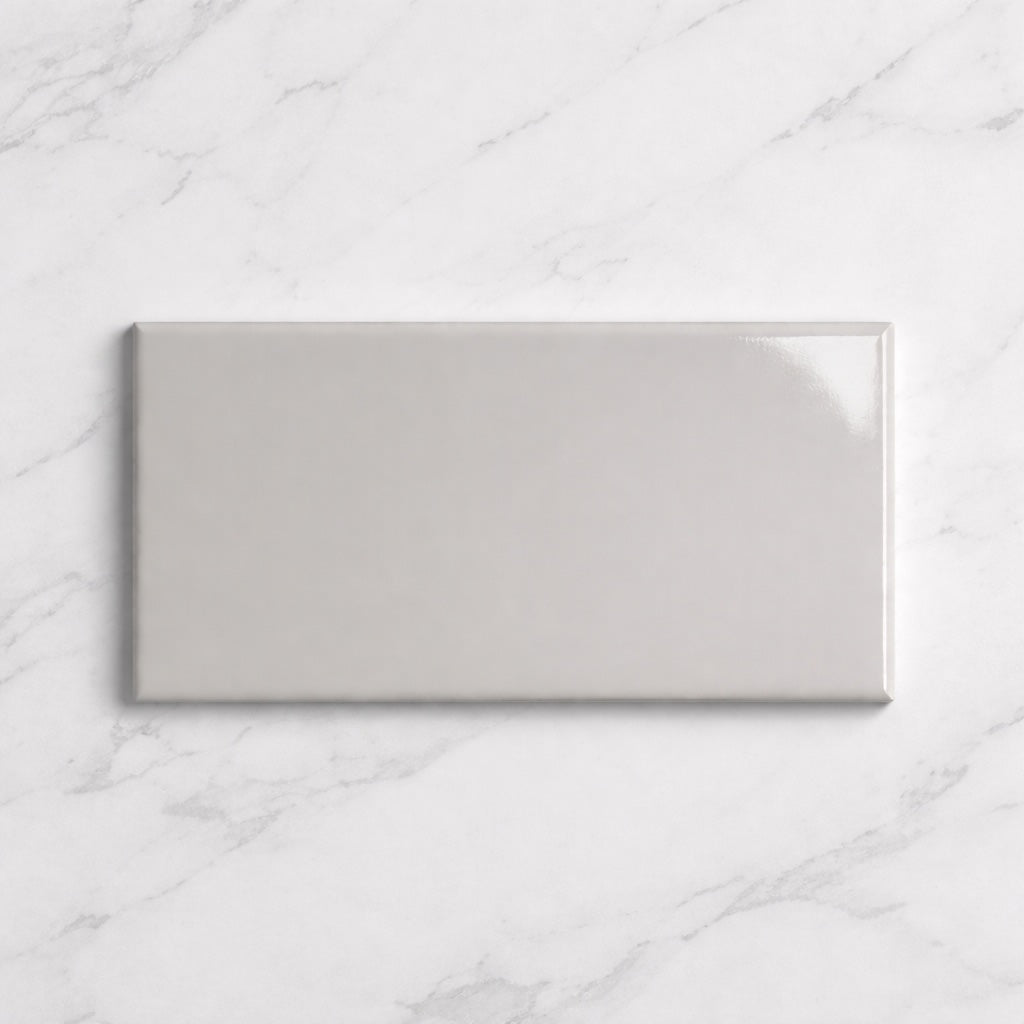 Metro Sage Grey Flat Gloss Wall Tiles 10x20cm