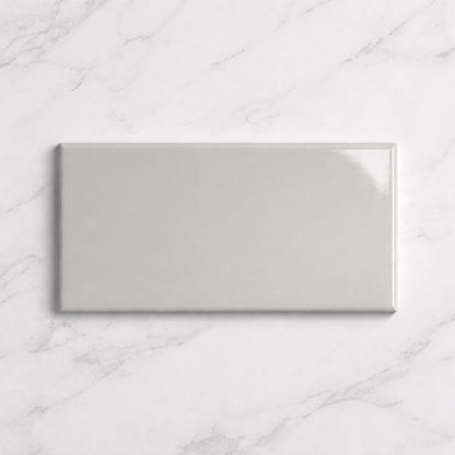 Metro Sage Grey Flat Gloss Wall Tiles 10x20cm