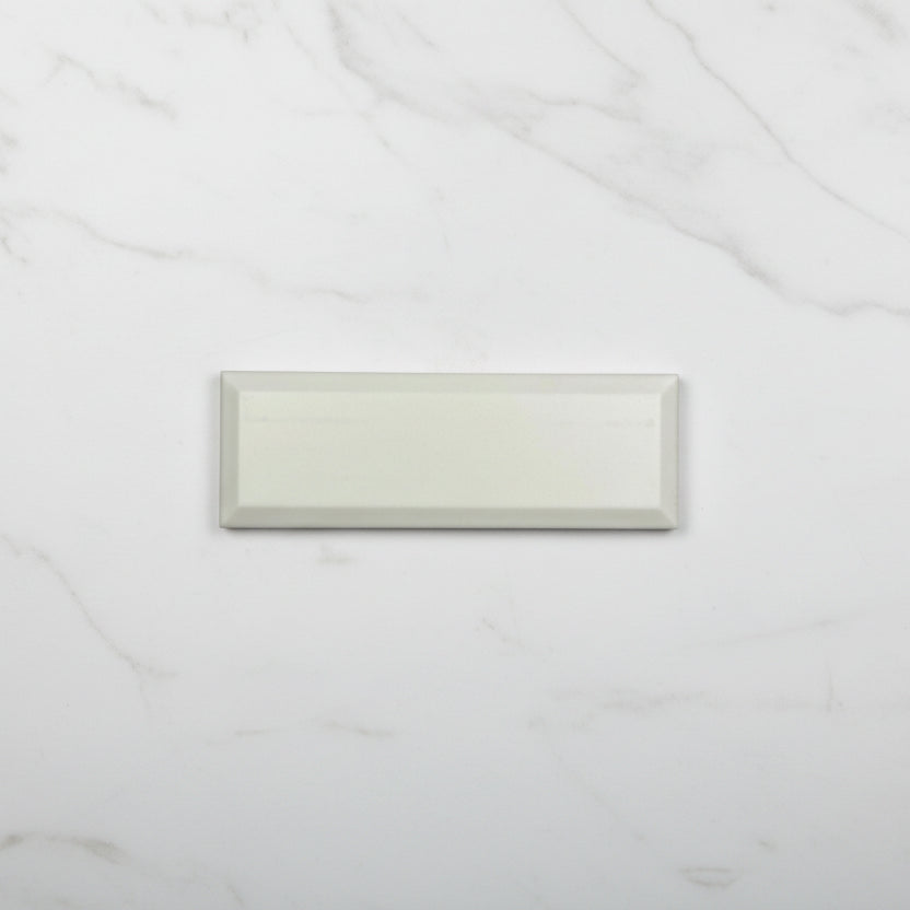 New York Metro Cotton White Matt Wall Tiles