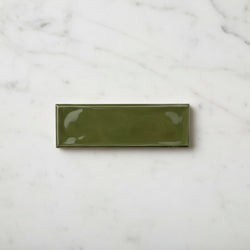 Old English Olive Tan Wall Tile 20x6.5cm