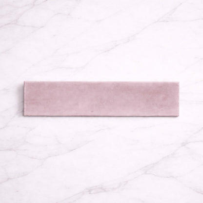 Opal Pink Gloss Wall Tiles 7.5x30cm