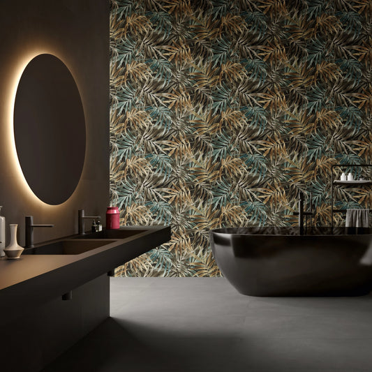 Oasis Jungle Porcelain Wall Tile 120x60cm - Metro Tiles
