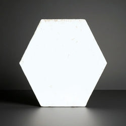 Verona Antique White Hexagon Wall Tiles - Metro Tiles