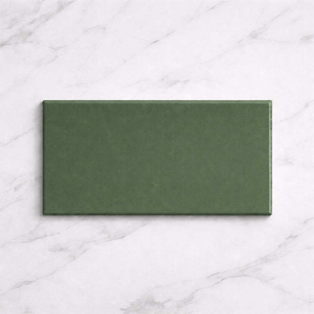 Metro Sage Green Flat Matt 10x20cm