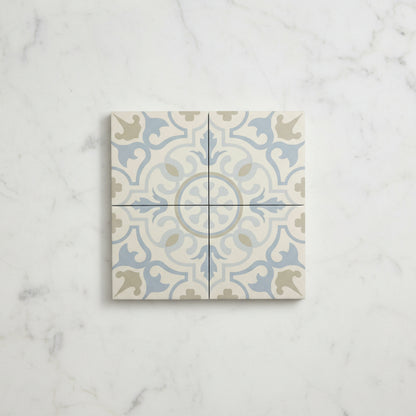 Seaside Blue Wall and Floor Tiles 20x20cm