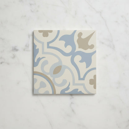 Seaside Blue Wall and Floor Tiles 20x20cm