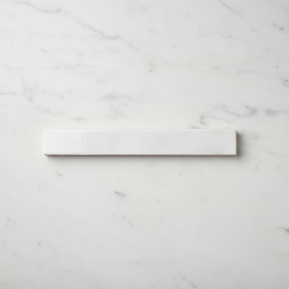 Subway White Wall Tile 5x40cm