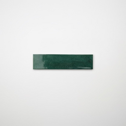 Verona Forest Green Ceramic Wall Tiles 7.5x30cm