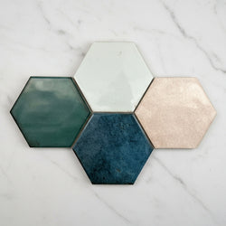 Verona Baby Pink Hexagon Wall Tiles