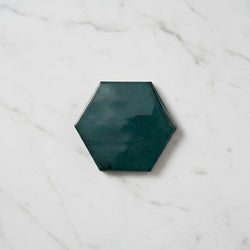 Verona Forest Green Hexagon Wall Tiles