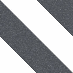Striped Black Tile 22x22cm - Metro Tiles