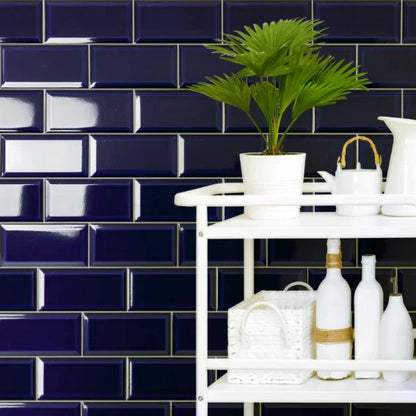 Metro Cobalt Blue Tiles 10x20cm - Metro Tiles