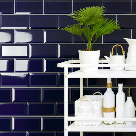 Metro Cobalt Blue Tiles 10x20cm - Metro Tiles