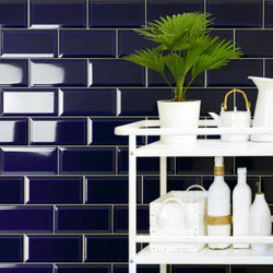 Metro Cobalt Blue Tiles 10x20cm - Metro Tiles