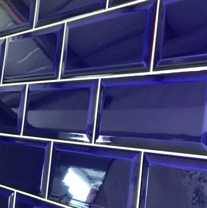 Metro Cobalt Blue Tiles 10x20cm - Metro Tiles