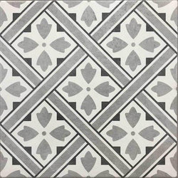 Flossie Grey Feature Tiles 33x33cm - Metro Tiles