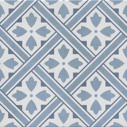 Flossie Blue Feature Tiles 33x33cm - Metro Tiles
