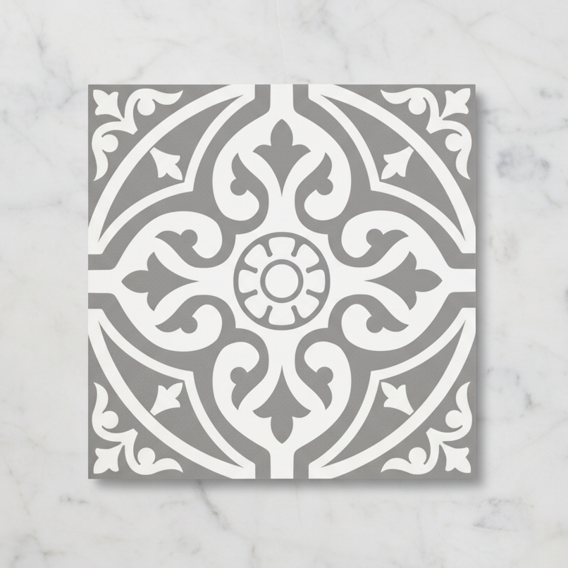 Hampton Grey Feature Tiles 33x33cm - Metro Tiles