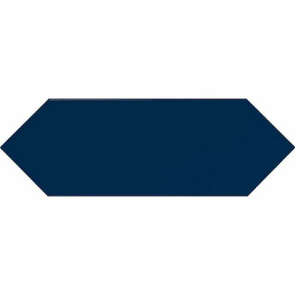 Picket Dark Blue Gloss Wall Tiles - Metro Tiles