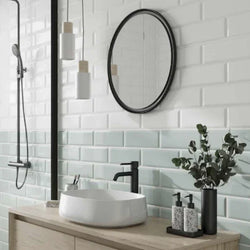Brick Metro XL Mint Gloss Wall Tiles 10x30cm - Metro Tiles