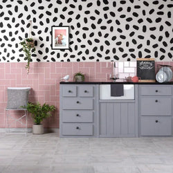 Metro Pink Flat Gloss 10x20cm - Metro Tiles