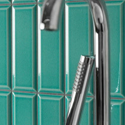 New York Metro Crackle Emerald Wall Tiles - Metro Tiles