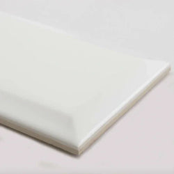 New York Metro Ice White Gloss Wall Tiles - Metro Tiles