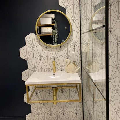 Palm Springs White Hex Tiles 21.5x25cm - Metro Tiles