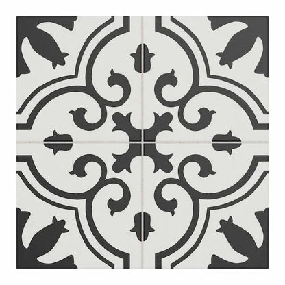 Paris Patterned Wall And Floor Tiles 25x25cm - Metro Tiles