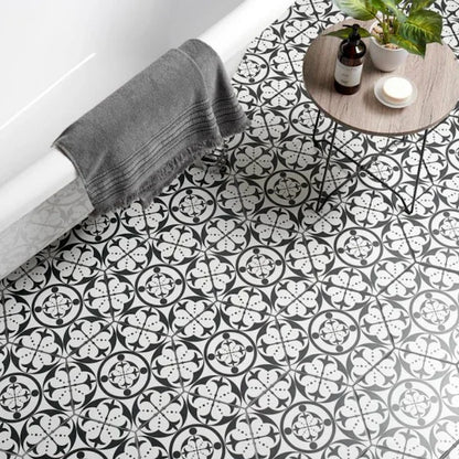 Parisian Ink Black Hexagon Tiles - Metro Tiles