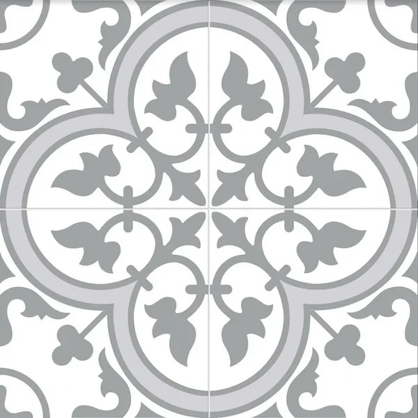 Salisbury Slate Grey Patterned Tiles - Metro Tiles